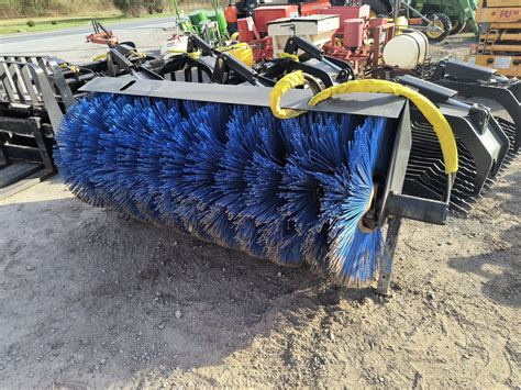 wildkat skid steer broom|hydraulic broom for skid steer.